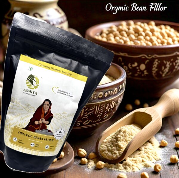Organic Besan Flour - 500 gm