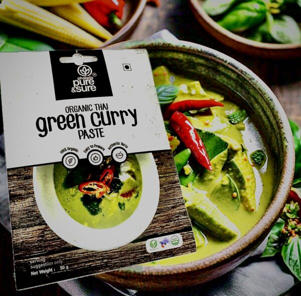 Organic Green Curry Paste-50 g
