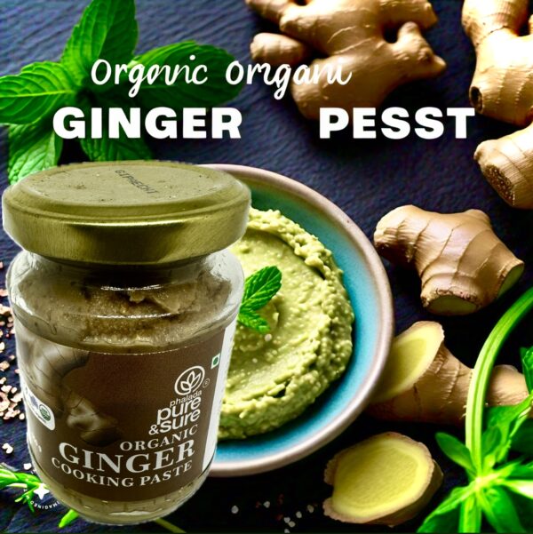 Organic Ginger Paste 150 g