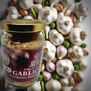 Organic Garlic Paste 150 g