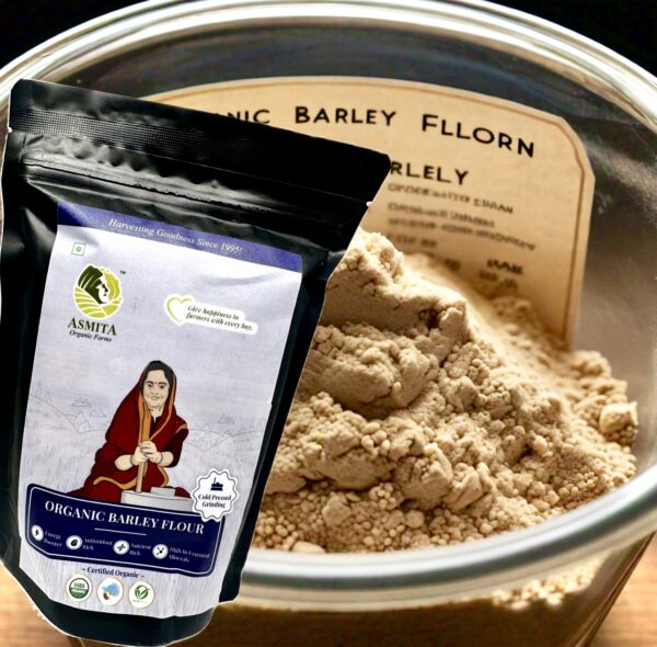 Organic Barley Flour - 400 gm