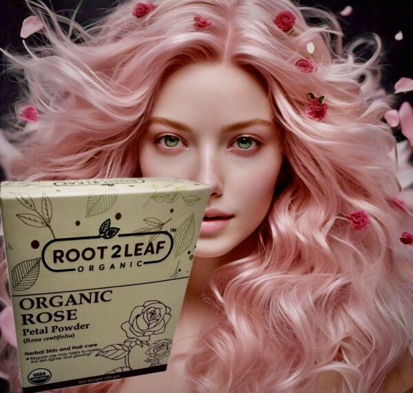 Organic Rose Petal Powder 100gm