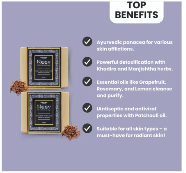 Daily Skin Detox Soap -75g - Image 2