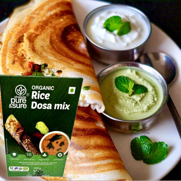 Organic Rice Dosa Mix-250 g