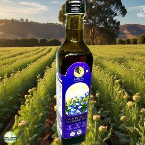 Organic Cold Pressed Flaxseed Oil - 500 ml