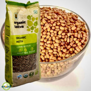 Organic Matki Whole - 500 gm