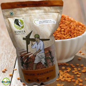Organic Masoor Dal - 500 gm