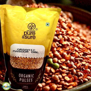 Organic Masoor Dal - 500 gm