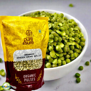 Organic Green Gram SPLIT - 500 g