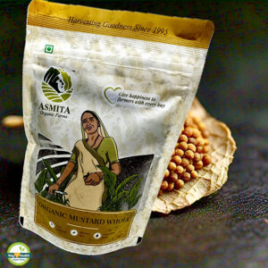 Organic Mustard Whole - 100gm