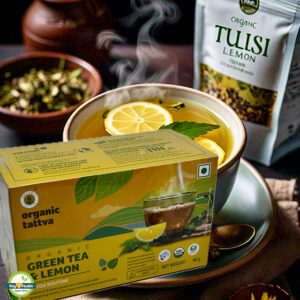 Organic Tulsi Lemon Tea (20 teabags)