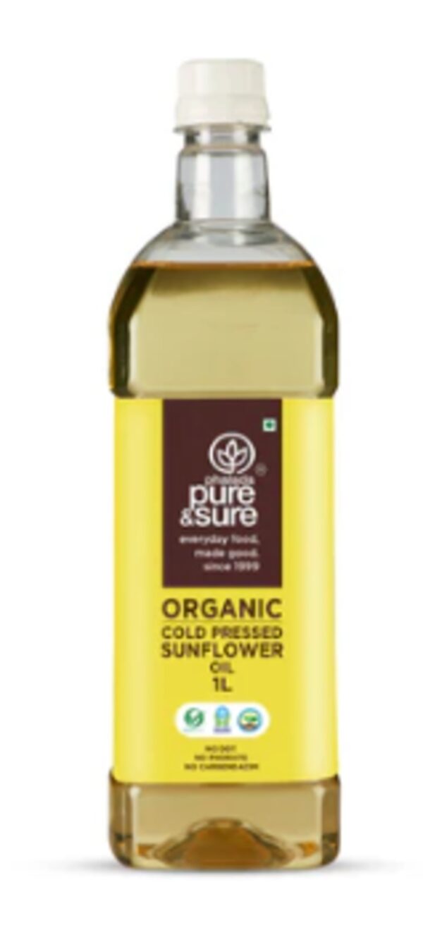 Organic Sunflower Oil-1ltr
